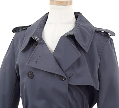 Aquascutum トレンチコート 紺イギリス製 KINGSWAY トレンチコート（Made in U.K.）