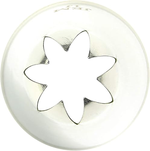 Miniatura 8 de JEM - Boquilla de tubería curvada mediana con forma de estrella Savoy #2J