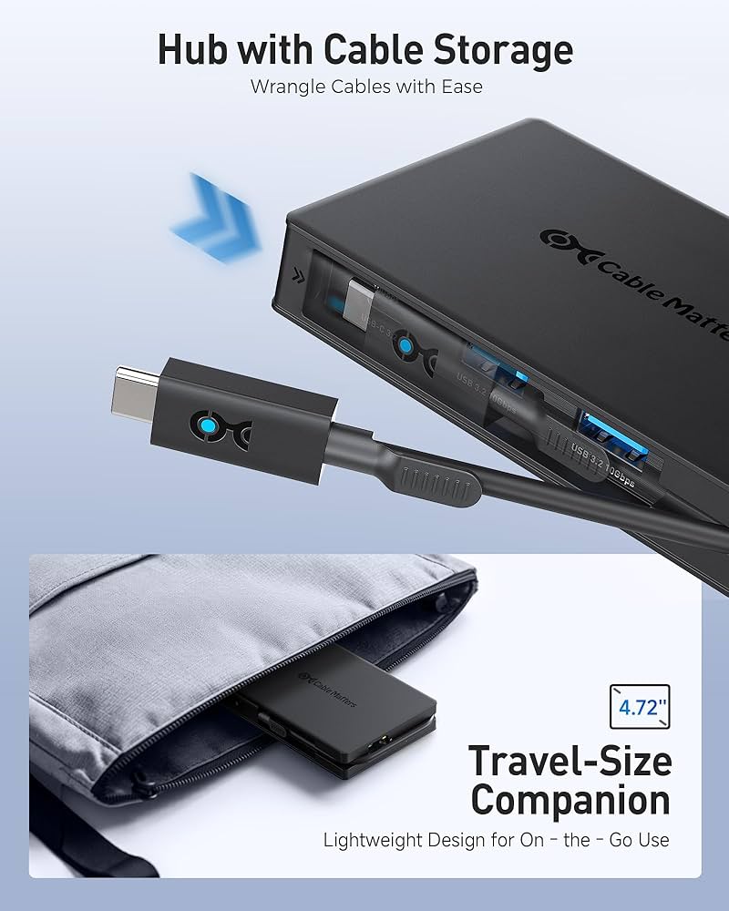 Cable Matters USB C ハブ 8in1 ドッキングステーション Amazon.com: Cable Matters 8-in-1 USB C Hub DisplayPort 1.4