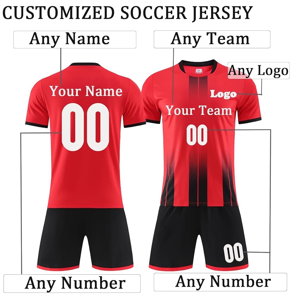 Custom Soccer Jersey Sports Team Training Soccer Uniforms