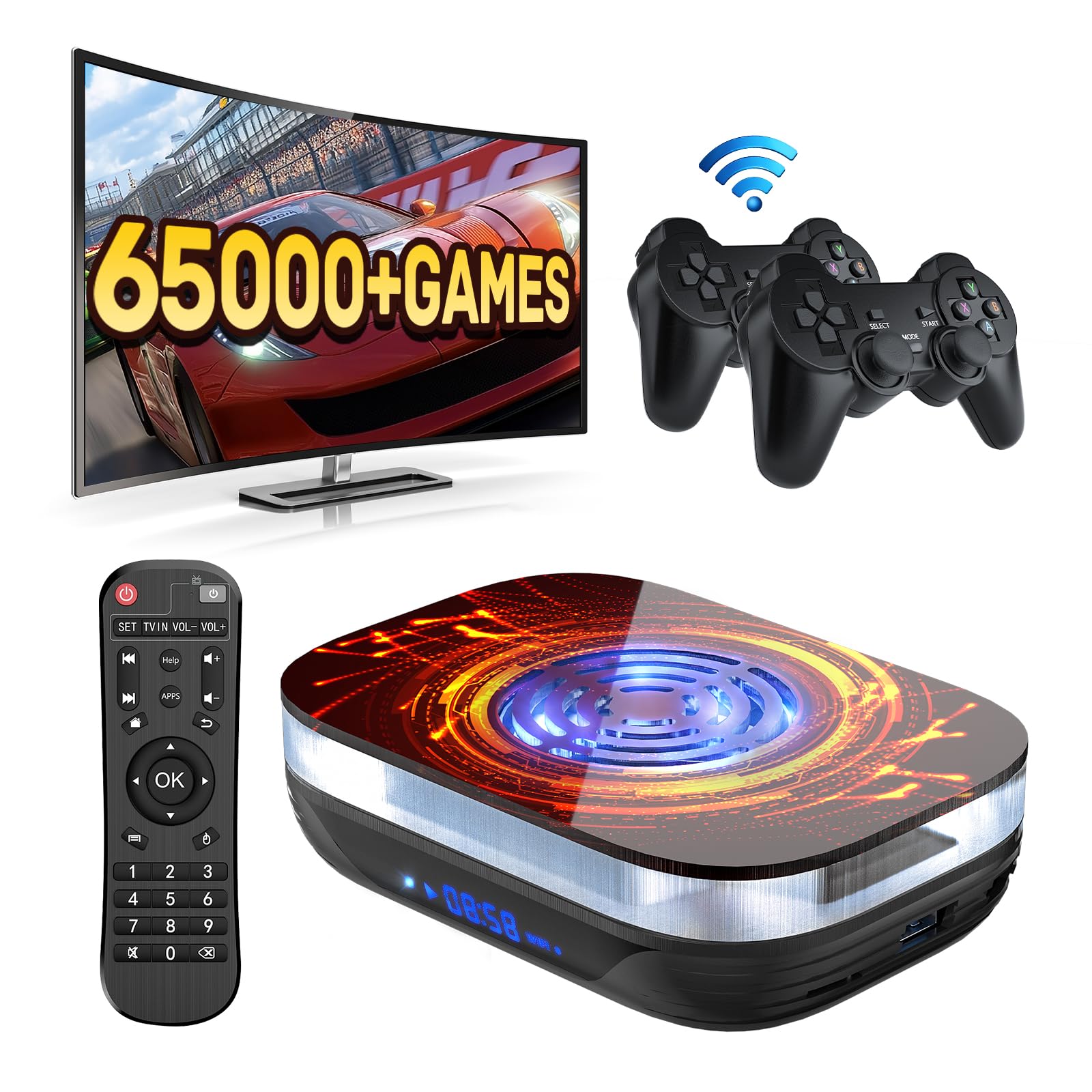 KINHANK レトロビデオゲームコンソールスーパーコンソール X4 プラス Amazon.com: Kinhank Super Console X4 Plus Retro Game