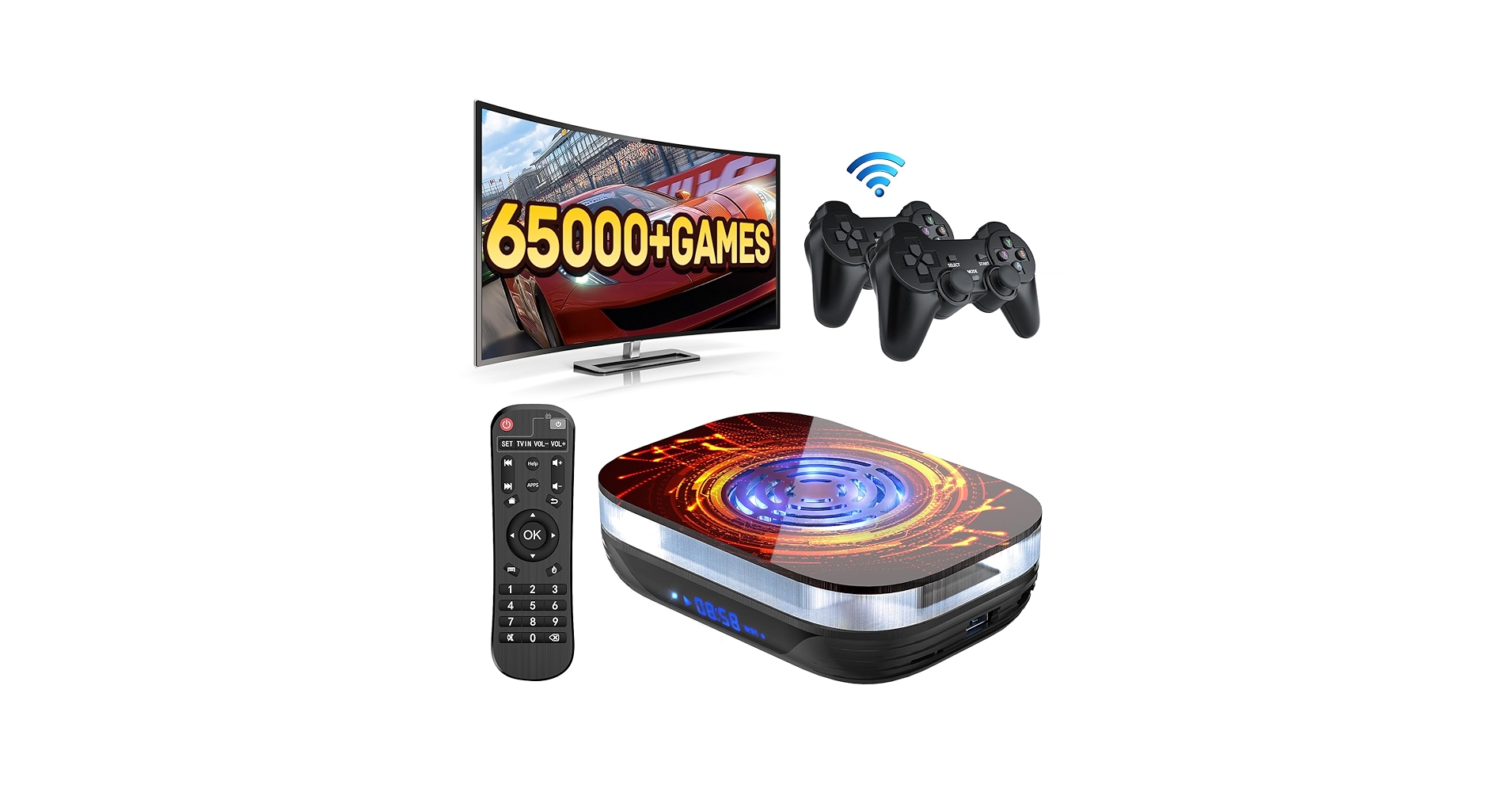 KINHANK レトロビデオゲームコンソールスーパーコンソール X4 プラス Amazon.com: Kinhank Super Console X4 Plus Retro Gaming