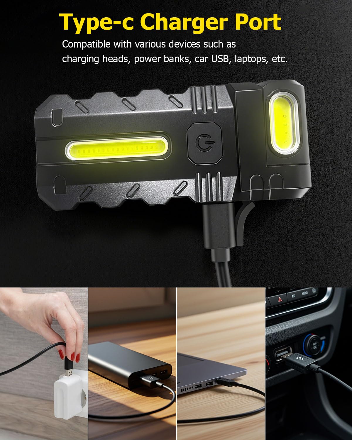 Nitecore TINI 2 Titanium, torcia piccola, torce LED ricaricabili USB-C, 500 lumen in 5 livelli, fino a 600 ore di autonomia