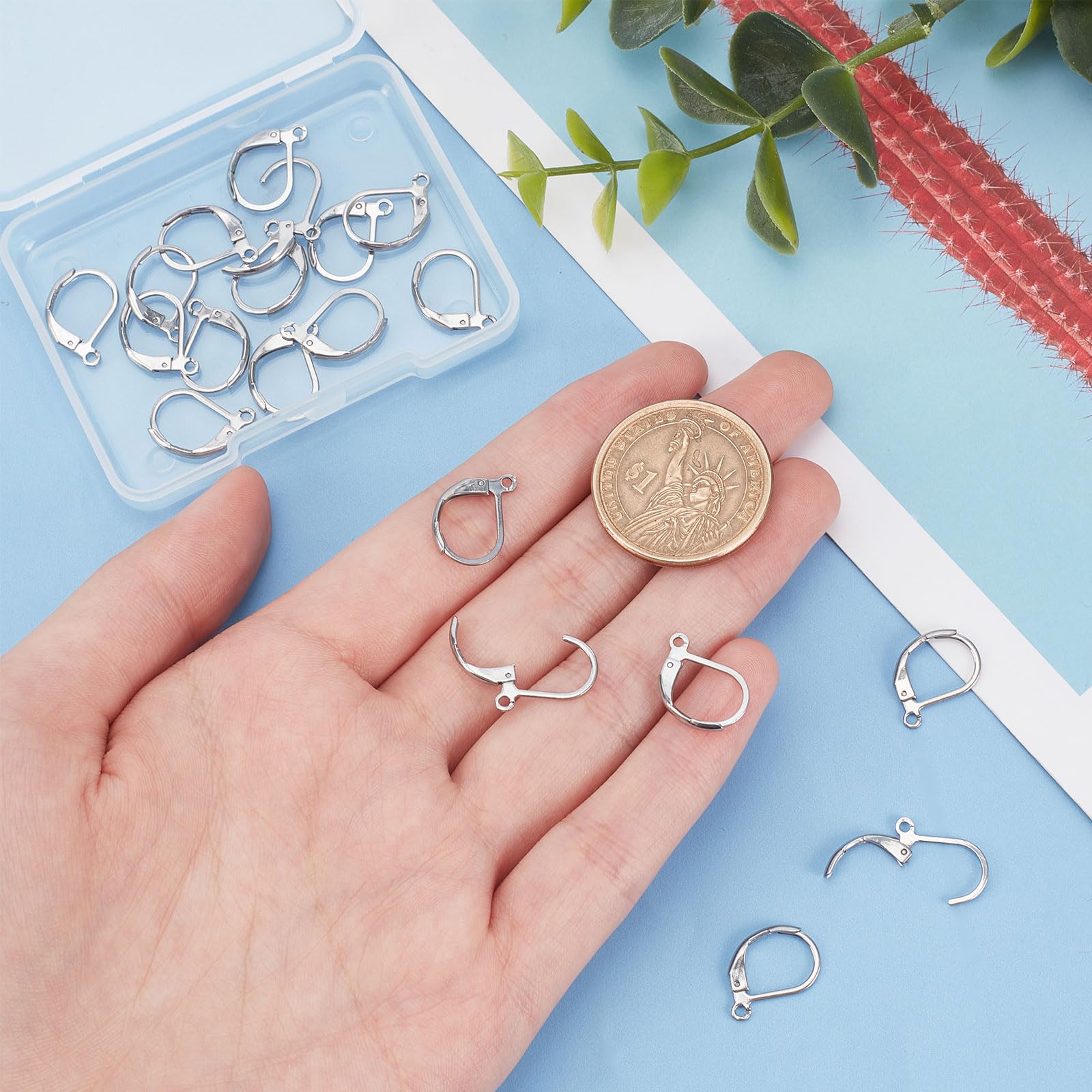 Mono Orecchino Cerchio Fascia Diamantato - Foto 11