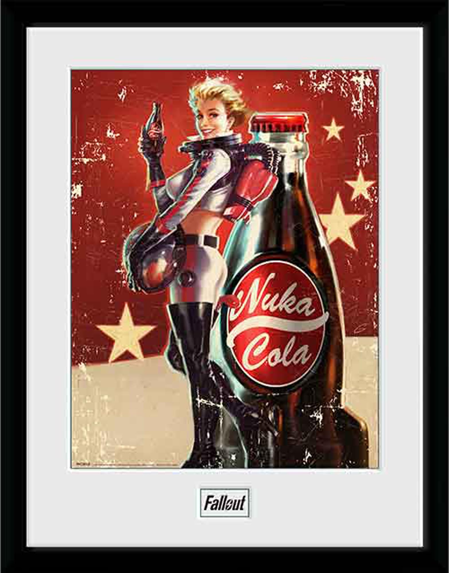 GB eye Fallout Nuka Cola 30 x 40cm Framed Collector Print