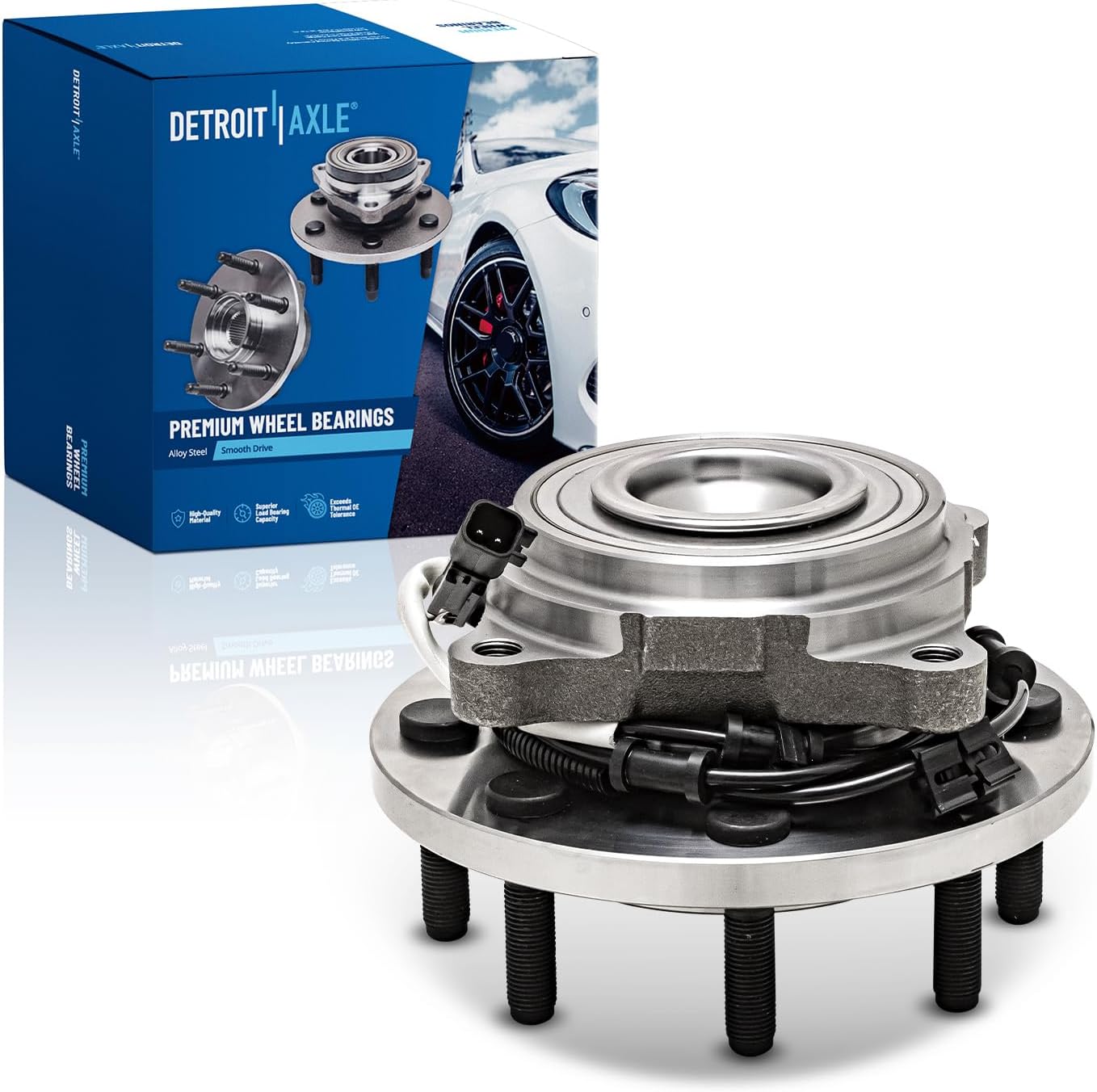 Detroit Axle Front Wheel Bearing Hub for 20142018 Ram