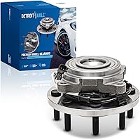 Vista 139 de Detroit Axle - Buje de rodamiento de rueda delantera 4WD para Ford F-150 2000-2003 [ABS de 4 ruedas], reemplazo 2001 2002 F-150