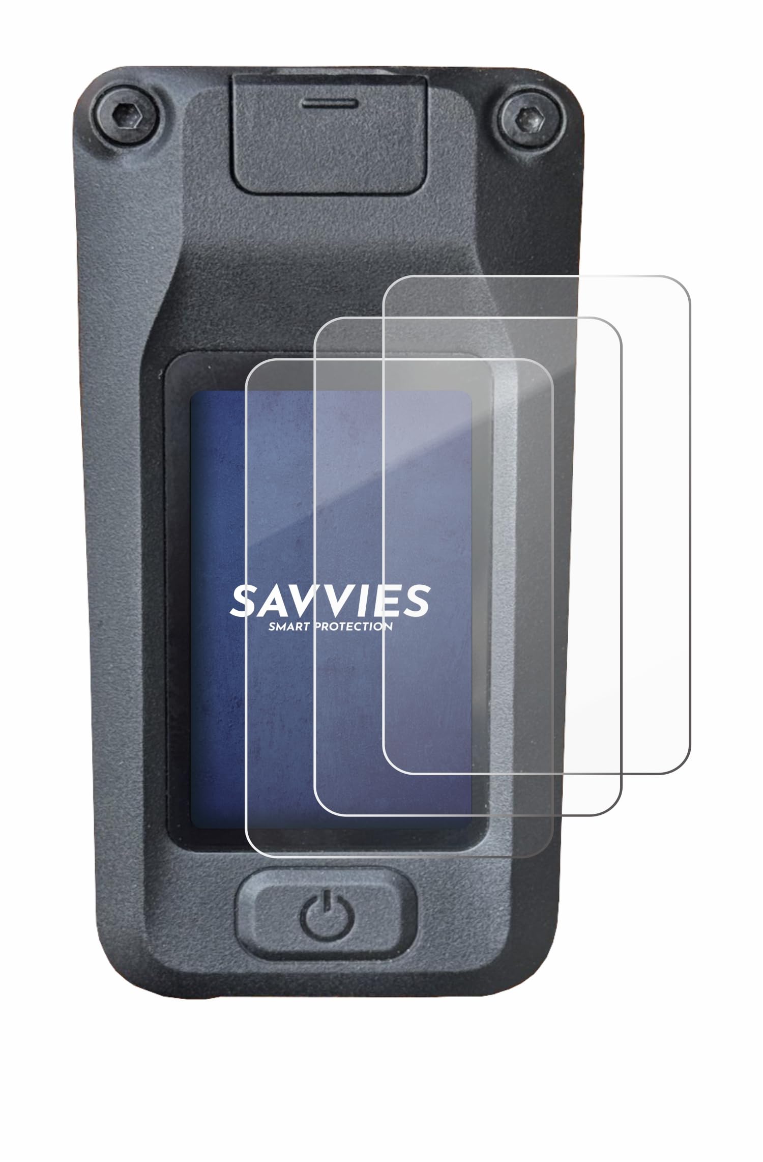 savvies 3 Pezzi Pellicola Protettiva Vetro per Amflow DJI Avinox Protezione Schermo, Lamina di Vetro, senza Bolle, Anti-Impronta, Anti Graffio