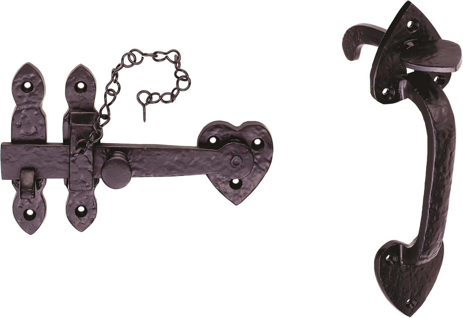 Carlisle Brass LF5535/bp Thumb Latch Set, Black