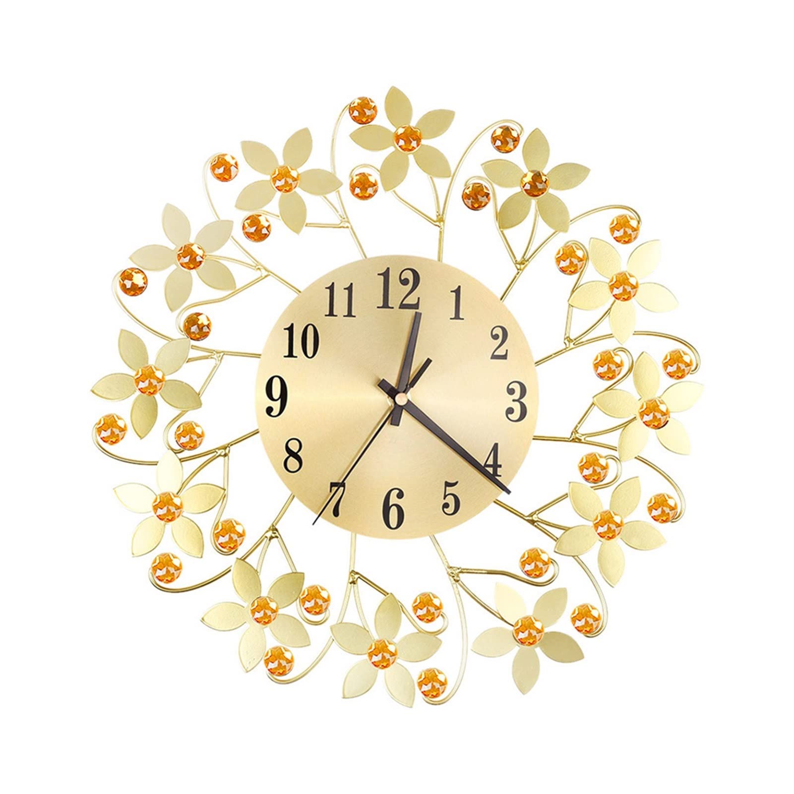 Horloge murale design diamant pour salon élégant et chambre à coucher épurée