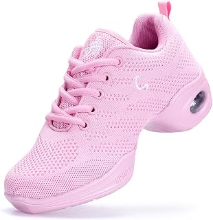 Womens Dance Sneakers Jazz Shoe，Sneakers Dance Shoes Ladies Flying Woven Mesh Comfort Modern Jazz Dance Shoes Girls Ladies Outdoor Sneakers,L12-40EU