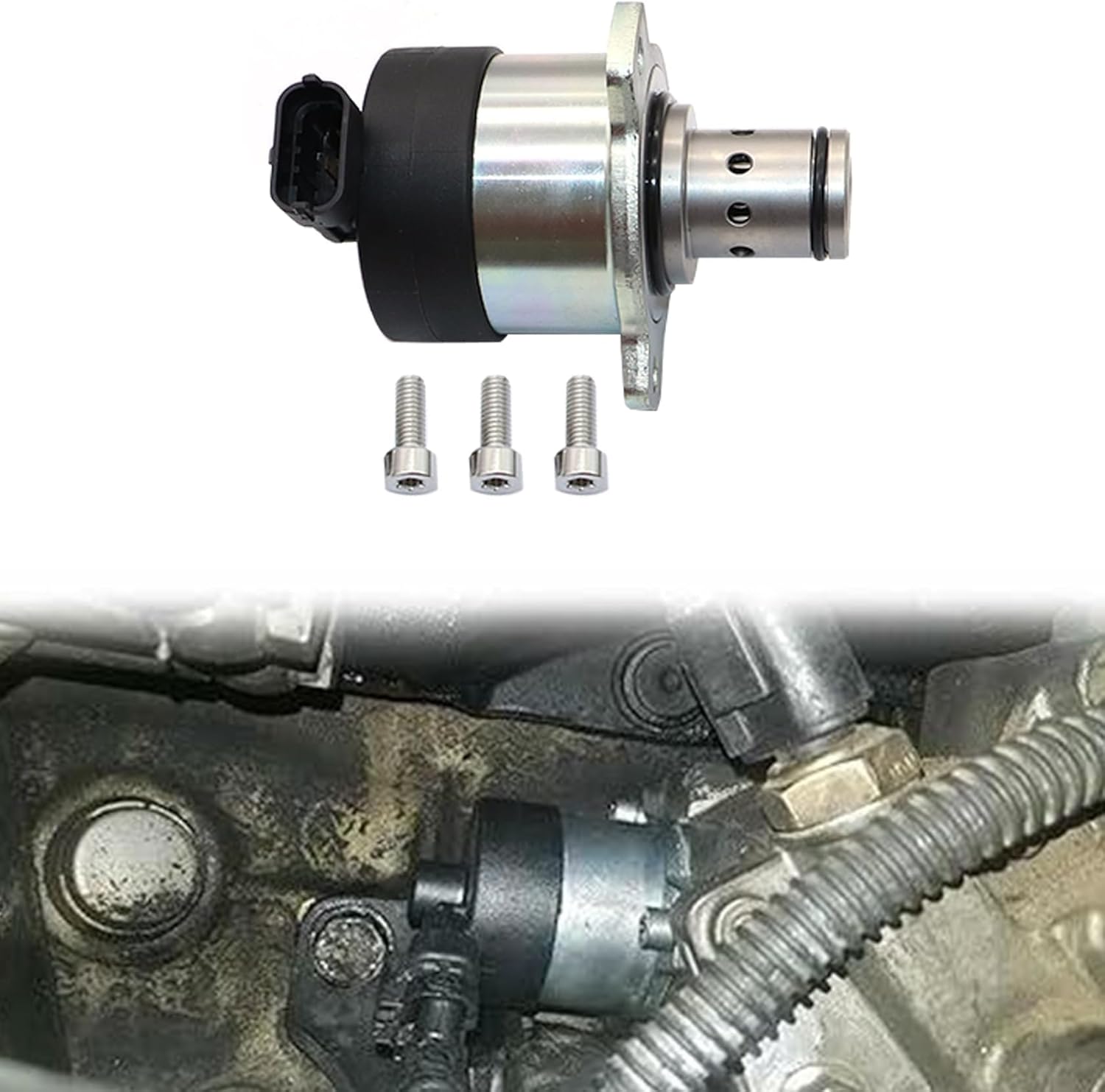 FZJDSD A0000900069 Fuel Meter Quantity Control Valve Compatible with Detroit DD13 DD15 DD16 DDE Diesel Engine 2007-2022 Freightliner Cascadia Western Star Fuel Pump Metering Unit