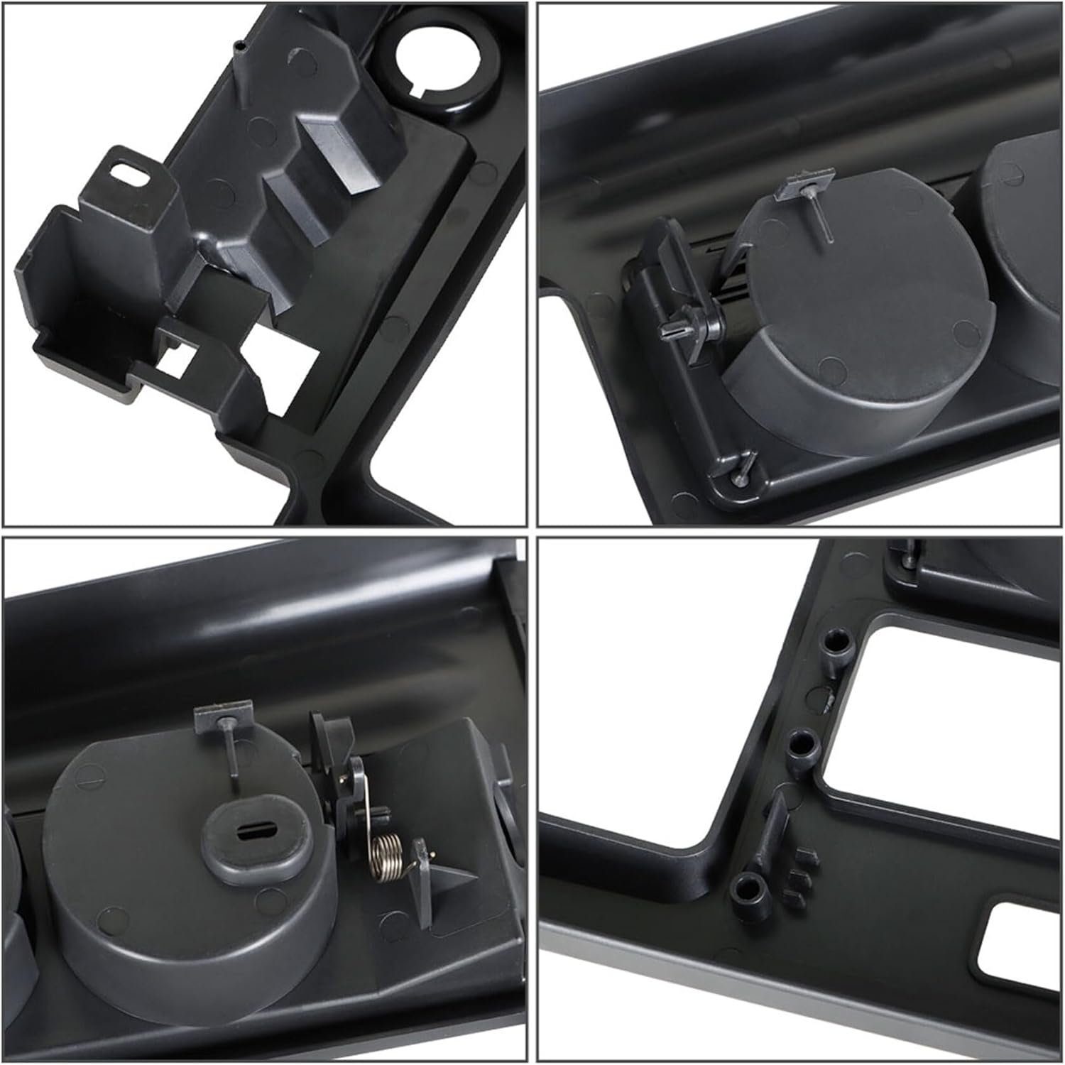 Black Automatic Shift Console Trans Plate Replacement for 1994 1995 1996 Corvette C4 5.7L V8 10265546