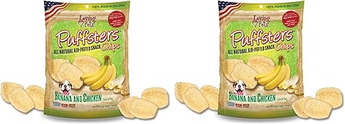 Miniatura 6 de Loving Pets Puffsters Potato Chicken Treats for Dogs (4 oz), (5120)