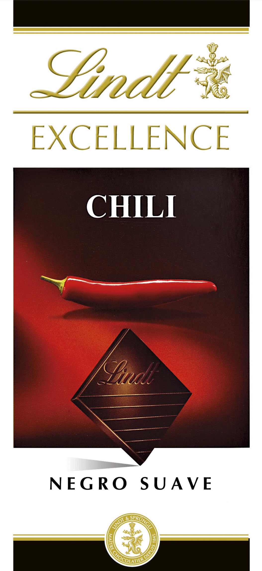Excellence Chili Dark Chocolate Bar, 3.5 Ounce
