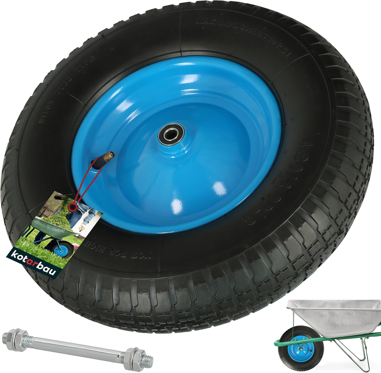 Pneu Brouette 4 80 4 00 X8null