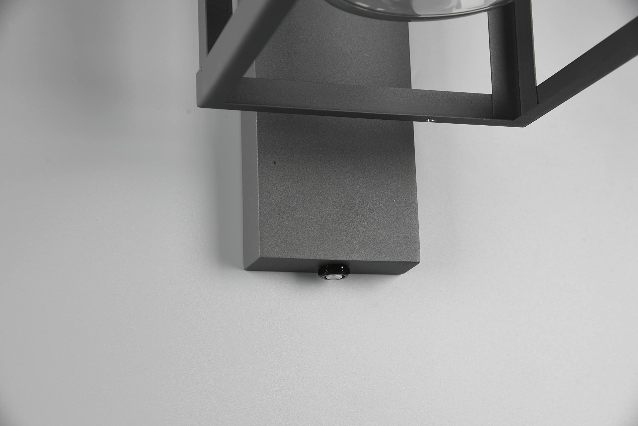 Trio Leuchten Außen Wandleuchte Lunga 212060142, Aluminium Druckguss, Glas, exkl. 1x E27, Anthrazit |