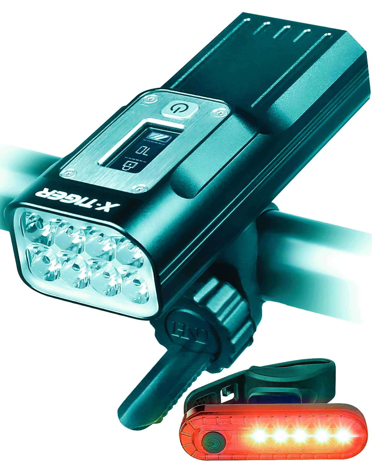 Amazon.com: X-TIGER 8 luces LED de 2000 lúmenes, faros de