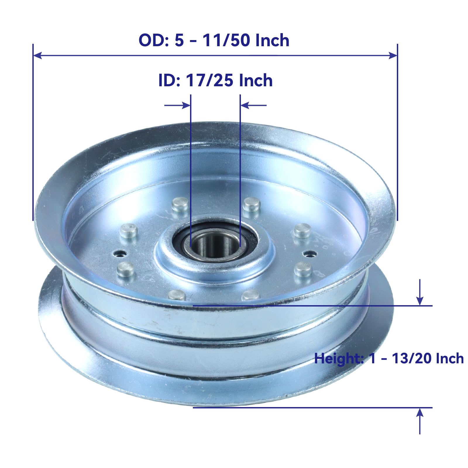 918-05078A Conjunto de husillo con polea tensora 756-05034A para Cub Cadet RZT-S46, Rzt-L46, RZT-L42, Rzt-Lx46, Rzt-Sx46, Craftsman Z6400, Murray M200-46 y Troy-bilt Mustang X. P 46 F ab