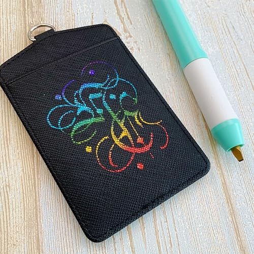 Miniatura 6 de Juego de bolígrafos de papel de aluminio térmico y rollos de papel de aluminio activado para hacer tarjetas, kits de herramientas de álbumes de