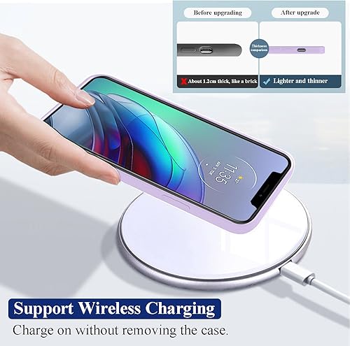 Miniatura 6 de Compatible con Honor 70 Funda de silicona púrpura Honor 70 funda protectora delgada a prueba de golpes funda protectora suave antihuellas dactilares