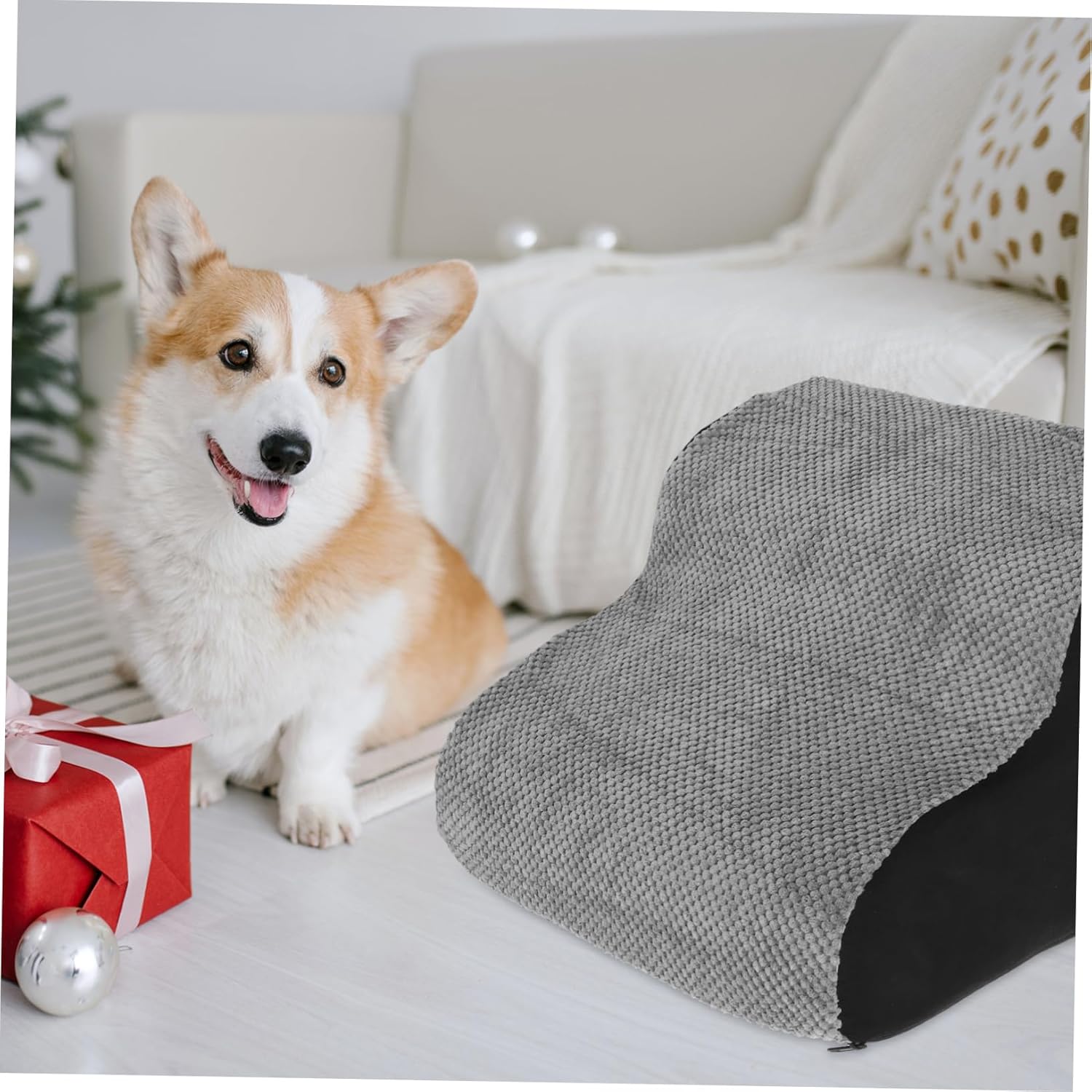 Dog Stairs for Dogs Pet Step Ladder Slip Surface Easy to Assemble Safe for Pet Jumping