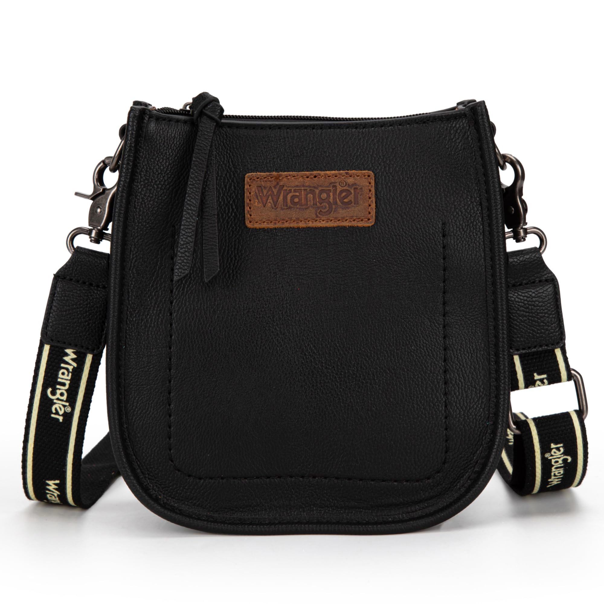 Wrangler Small Crossbody Bag for Women Western Shoulder Purse with Adjustable Strap