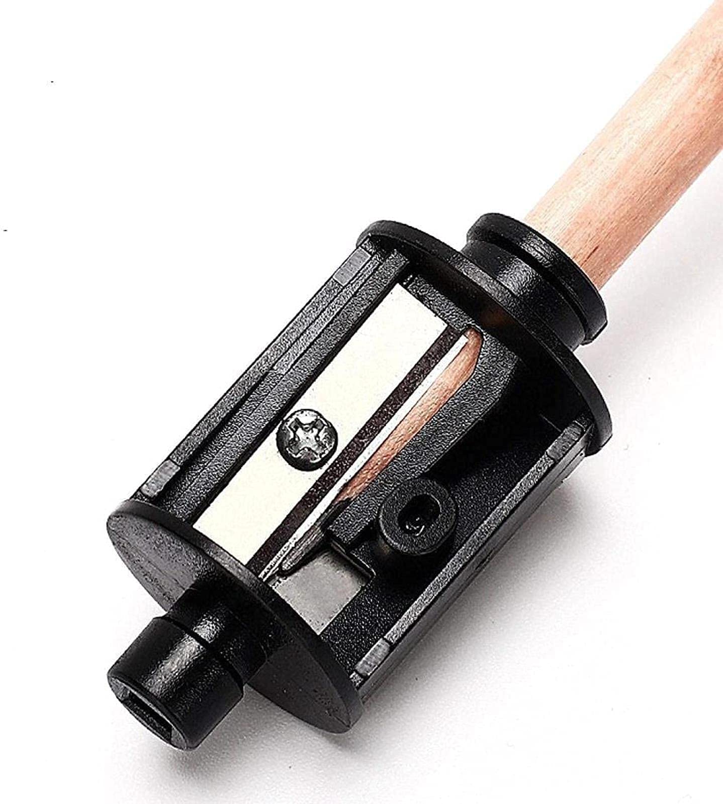 Temperamatite Elettrico con Batteria, temperamatite Automatico a Batteria con Contenitore, temperamatite Elettrico Automatico Portatile