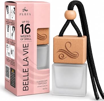 Car Air Freshener - Lua V.ezt Bell Inspired Perfume Diffuser by Perfa