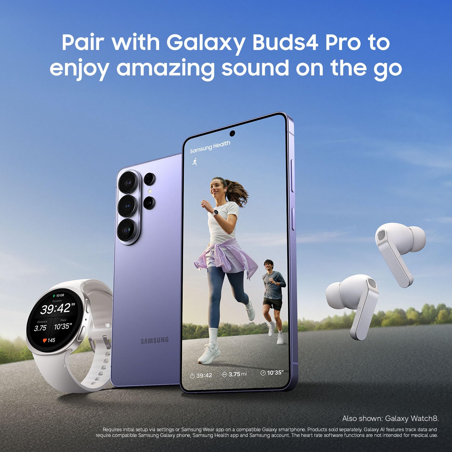 Samsung Galaxy S26 Ultra, Unlocked Android Smartphone, 512GB, Privacy Display, Galaxy AI, AI Camera, Super Fast Charging 3.0, Durable Battery, 2026, US 1 Year Warranty, Sky Blue