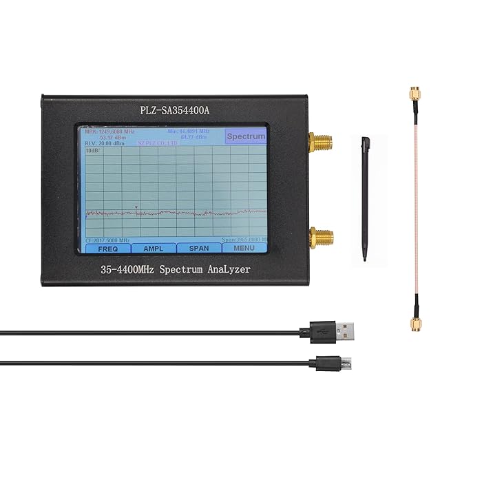 Buy 35?4400MHz Portable Spectrum Analyzer,3.5 ''TFT Handheld Frequency