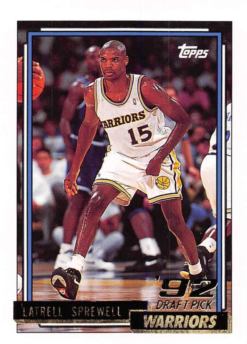 Amazon.com: 1992-93 Topps Gold #392 Latrell Sprewell Golden State