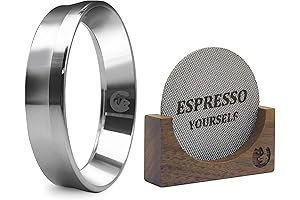 54mm Dosing Funnel with Magnetic Dosing Ring & Puck Screen