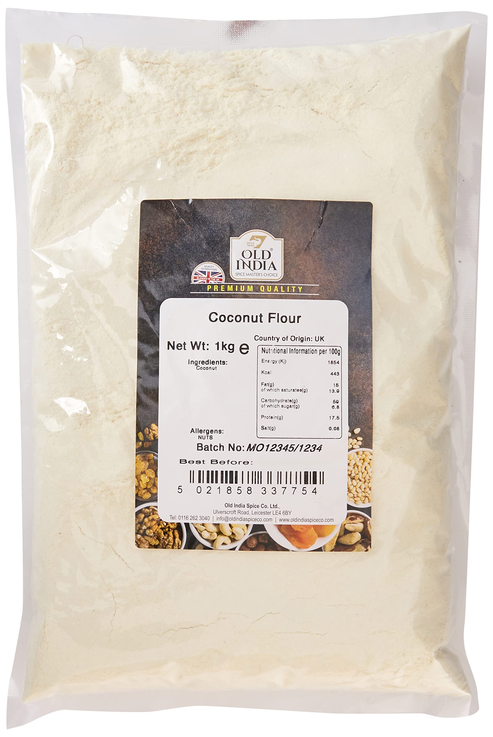 Old India Coconut Flour 1kg