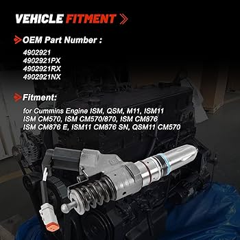 【ひつじ】ISM 4902921 | Cummins ISM Fuel Injector, Remanufactured