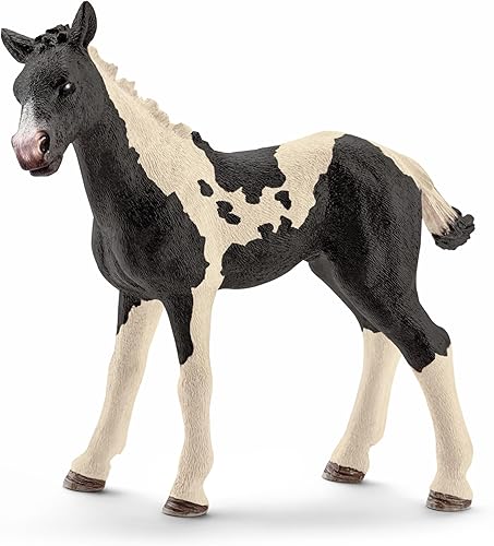 Miniatura 8 de Schleich Farm World - Juego de regalo de 7 piezas de animales de granja que incluye dálmata, gato, cerdo, cabra, gallo, ternero de Texas Longhorn y