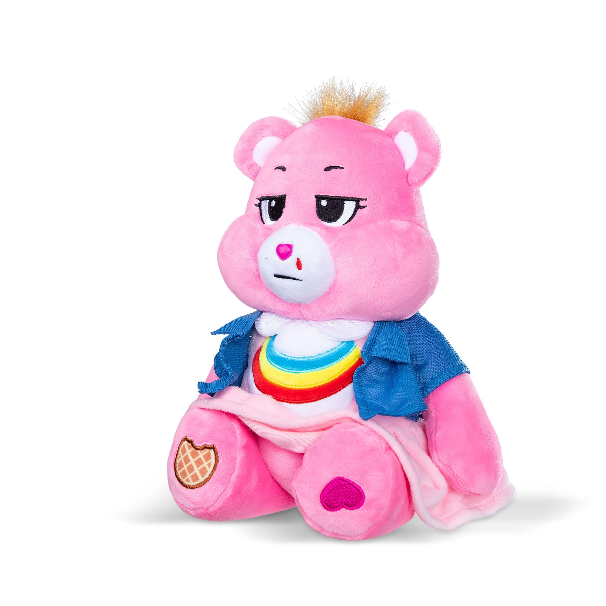 Basic Fun Care Bears x Stranger Things 2-Pack Boxset 30cm – Cheer Bear als Eleven & Grumpy Bear als Demogorgon – Limited Edition Geschenkset für Fans