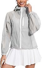 Avoogue Women's UPF 50+ Sun Protection UV Jacket Full Zip Lightweight Jacket Athletic Workout Hoodie