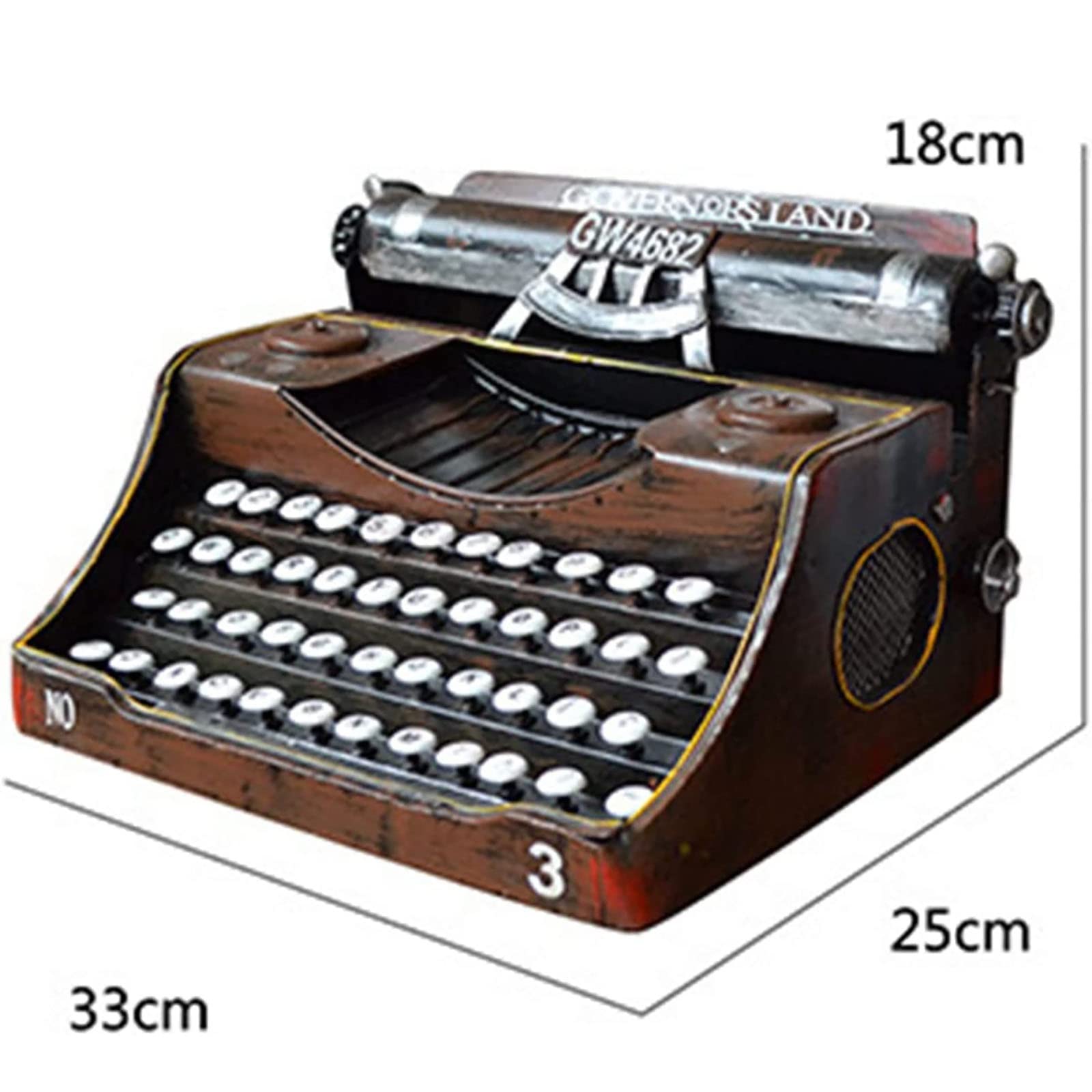 クラシック赤色タイプライター Amazon.co.jp: ヴィンテージタイプライターモデル、ヴィンテージタイプ