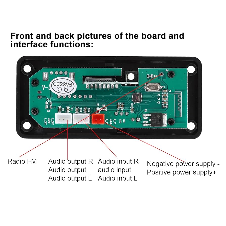 USB&Bluetooth対応24Ｖオーディオ 5台セット Amazon.co.jp: カースピーカー Bluetooth5.0 モジュール、カラー