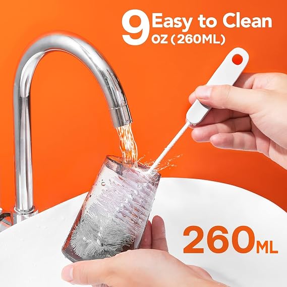 Bitvae C5 Water Dental Flosser with 10 Nozzles, 3 Modes 5 Intensities Cordless Water Teeth Cleaner Picks with Replacement Nozzles Bundle,Pink