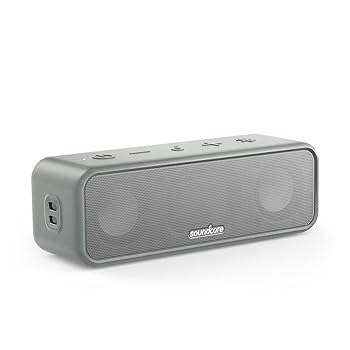 soundcore 3 by Anker: Bluetooth 5.0 Speaker, Silver