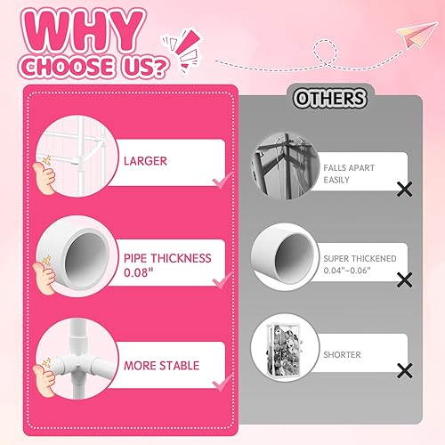 Miniatura 4 de Zoológico de almacenamiento de animales de peluche con ruedas, soporte grande de peluches de animales, organizador de juguetes, jaula de