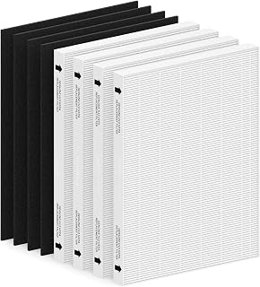Repuesto de filtro HEPA verdadero, compatible con Fellowes 290/300 y purificador de aire Fellowes DX95, pieza # 9287201