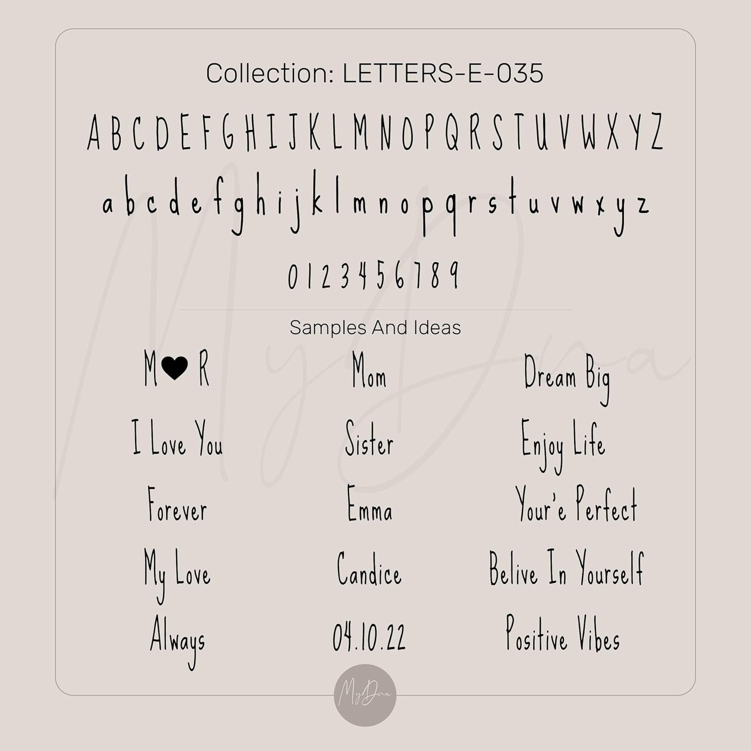 Cute Name Ring - Handwritten Push Gift - Personalized Birthday Gift - Rectangle Shaped Jewelry