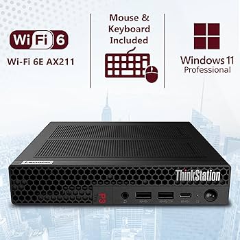 Amazon.com: Lenovo ThinkStation P3 Tiny Workstation Desktop