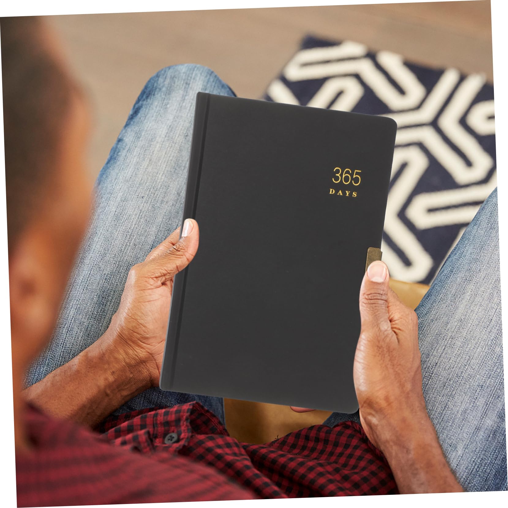 NUOBESTY Diario Personale con Lucchetto, 365 Giorni, Portatile, in Carta, per Studenti e Casa, per Scrivere Pensieri e Organizzare le Giornate Stile Casuale