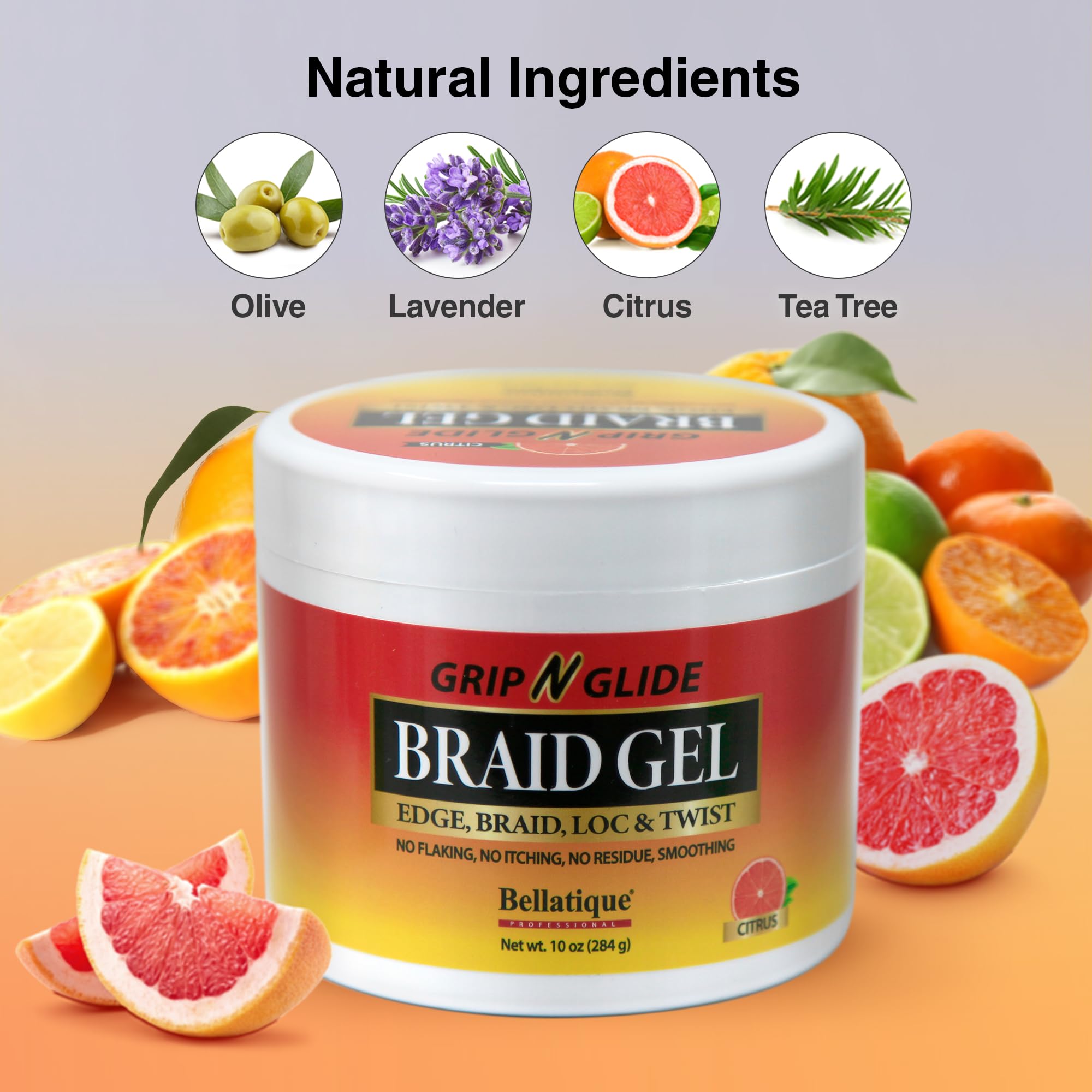 Amazon.com : BELLATIQUE GRIP N GLIDE Braiding Gel Maximum Hold for