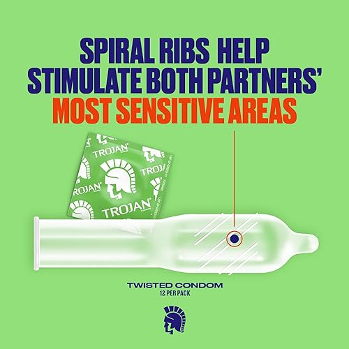 Miniatura 3 de Paquete de preservativos lubricados Trojan  53388 1 1