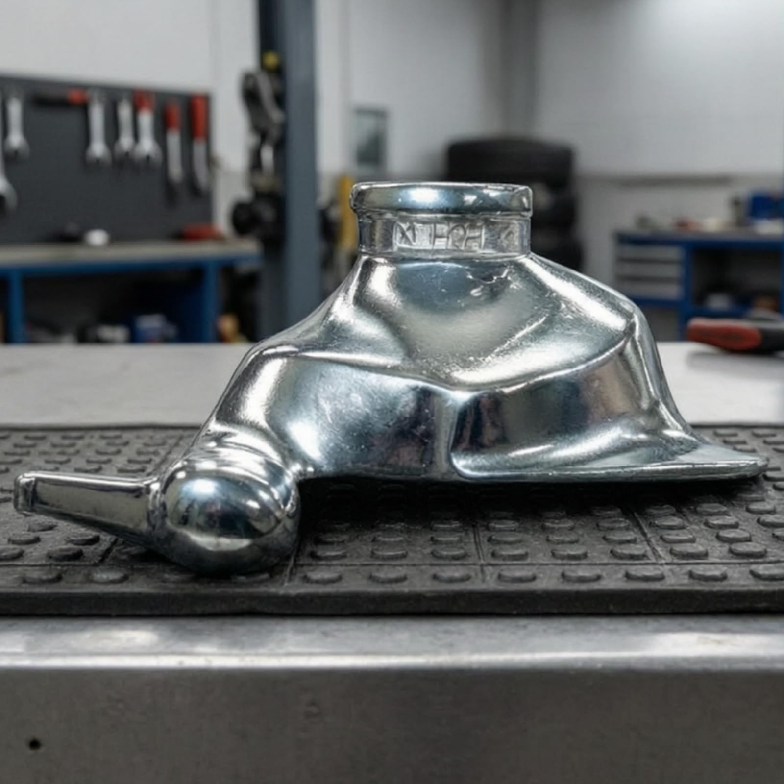 Metallener Reifenabziehkopf für Montiermaschine mit Verschleißfester Beschichtung Und Zentraler Befestigungsöffnung zur Einfachen Installation für Den, style to 1, Konusbohrung